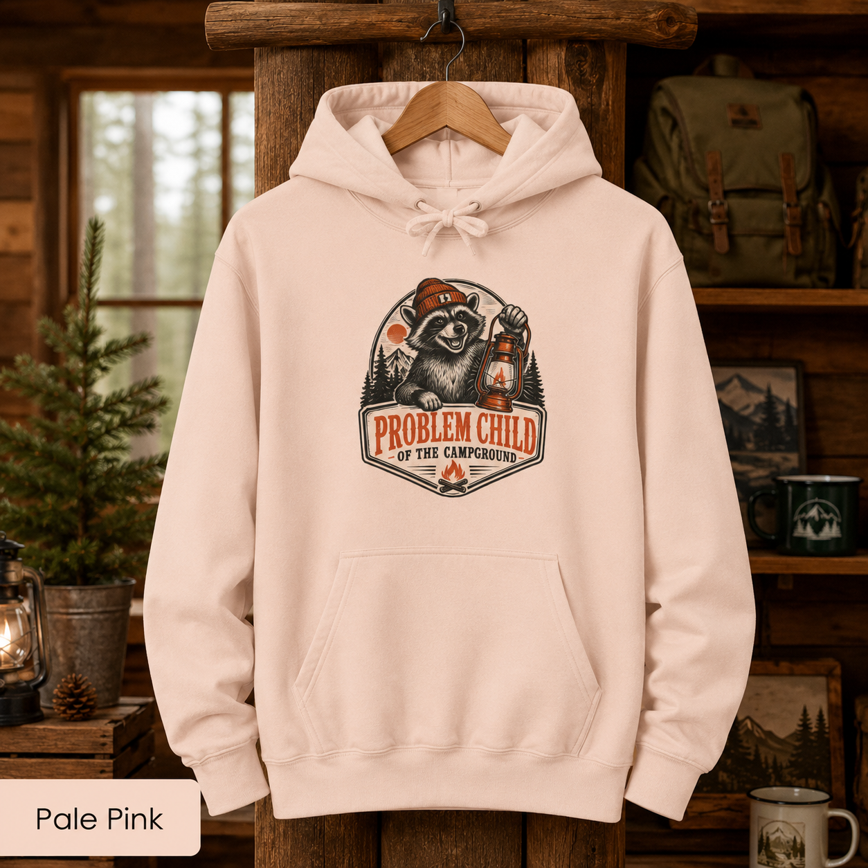 Problem Child of the Campground Hoodie