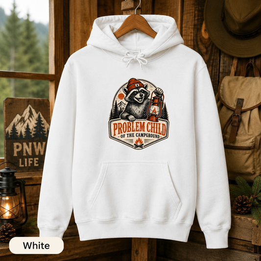 Problem Child of the Campground Hoodie