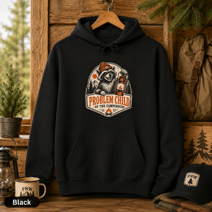 Problem Child of the Campground Hoodie