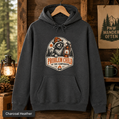 Problem Child of the Campground Hoodie