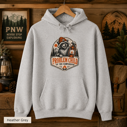 Problem Child of the Campground Hoodie