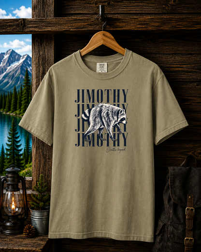 Jimothy the Raccoon Vintage Graphic T-Shirt
