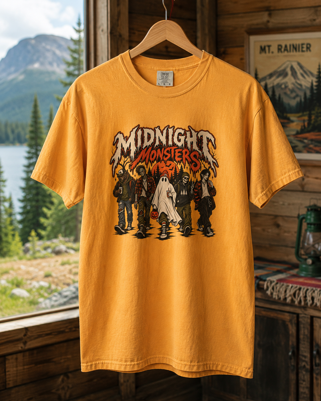 Midnight Monsters T-Shirt — Horror Crew Graphic Tee