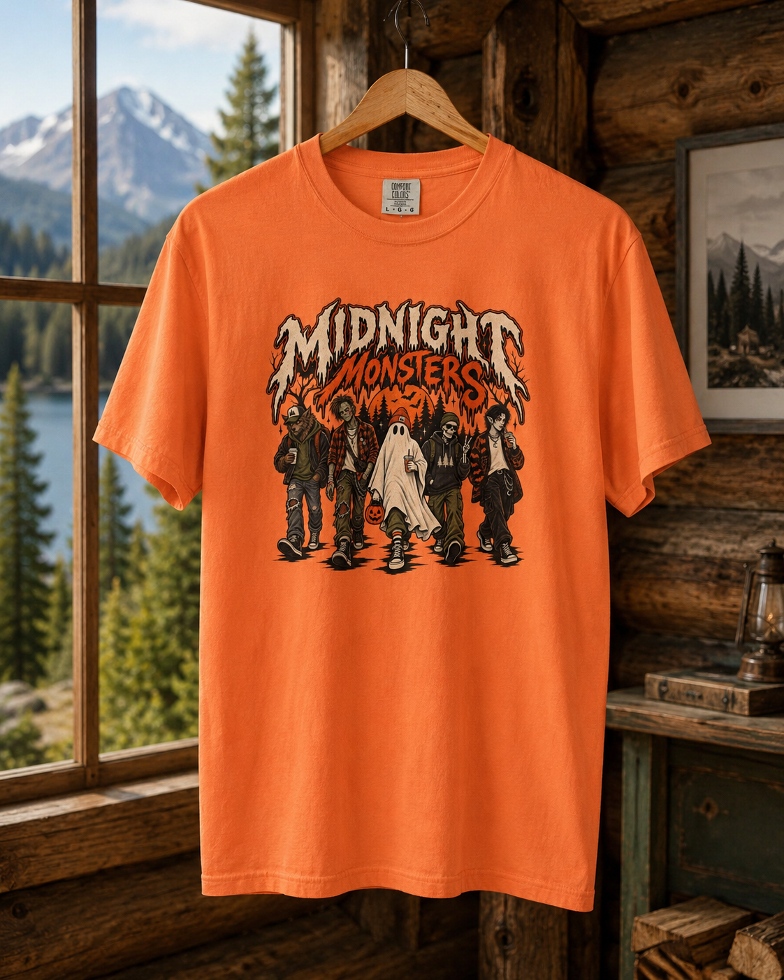 Midnight Monsters T-Shirt — Horror Crew Graphic Tee