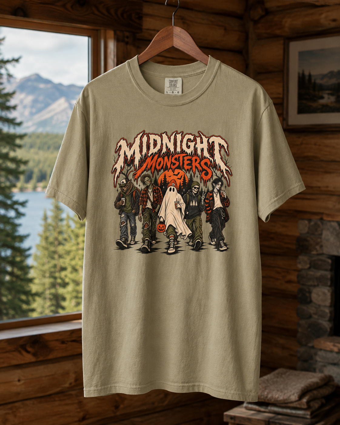 Midnight Monsters T-Shirt — Horror Crew Graphic Tee
