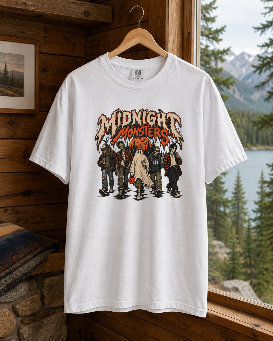 Midnight Monsters T-Shirt — Horror Crew Graphic Tee