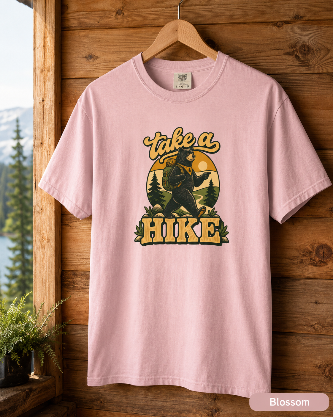 Take a Hike Hiker Graphic T-shirt | Outdoor Adventure Tee