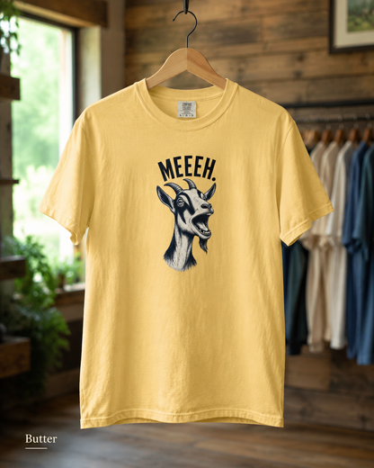 Goat 'Meeeh' Graphic T-Shirt
