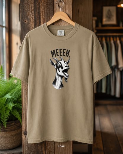 Goat 'Meeeh' Graphic T-Shirt