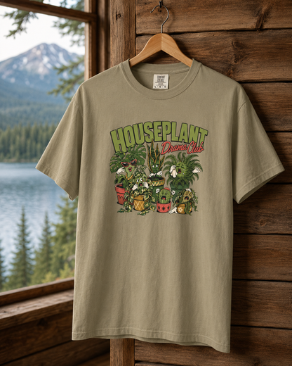 Houseplant Paradise T-Shirt — Vintage Potted Plants Graphic Tee