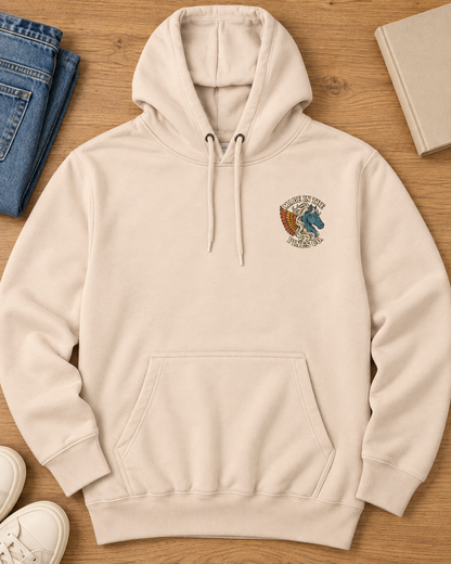 Pegasus Wings Hoodie — Mythical Winged Horse Graphic Hoodie