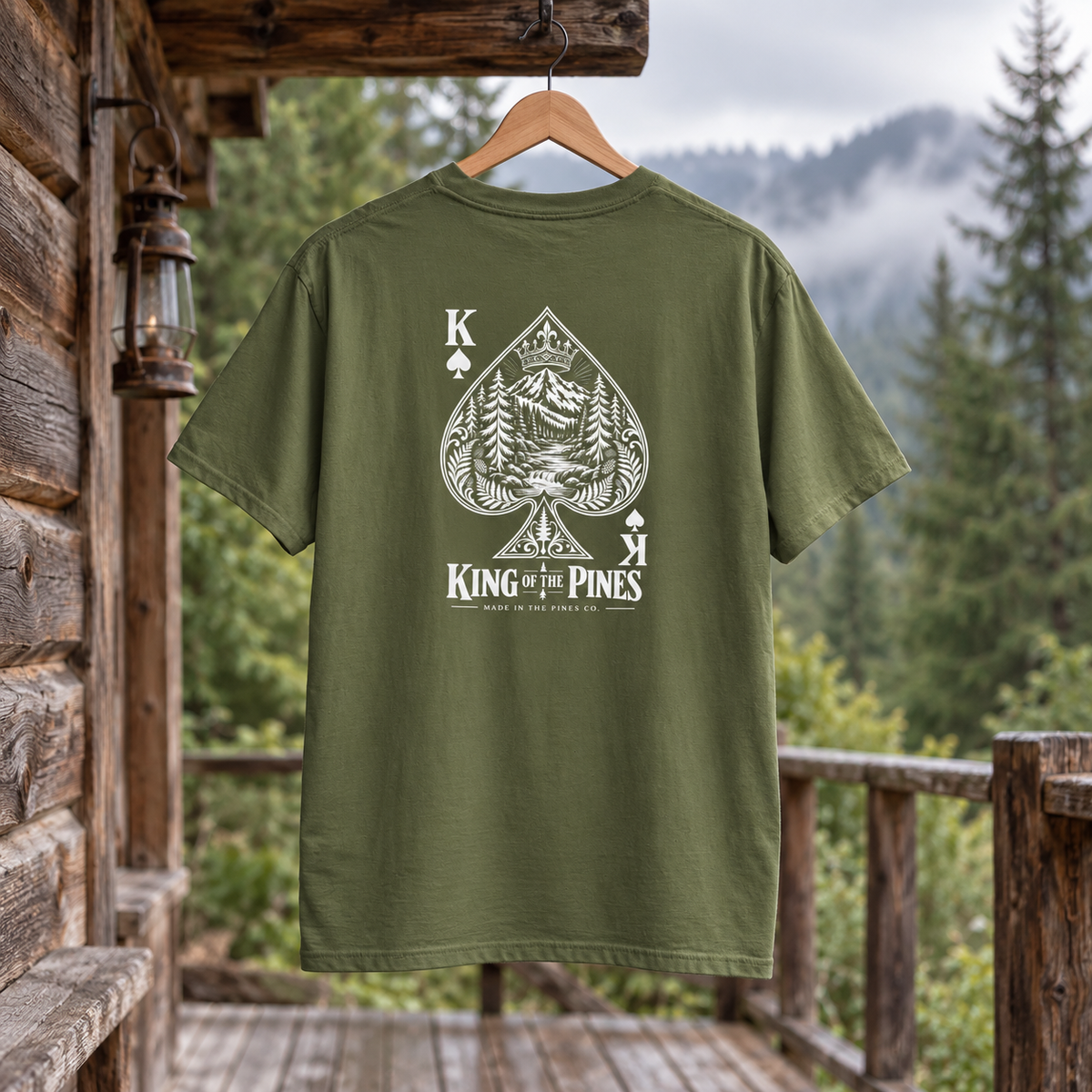 King of the Pines T-Shirt — Mountain Spade Graphic Tee