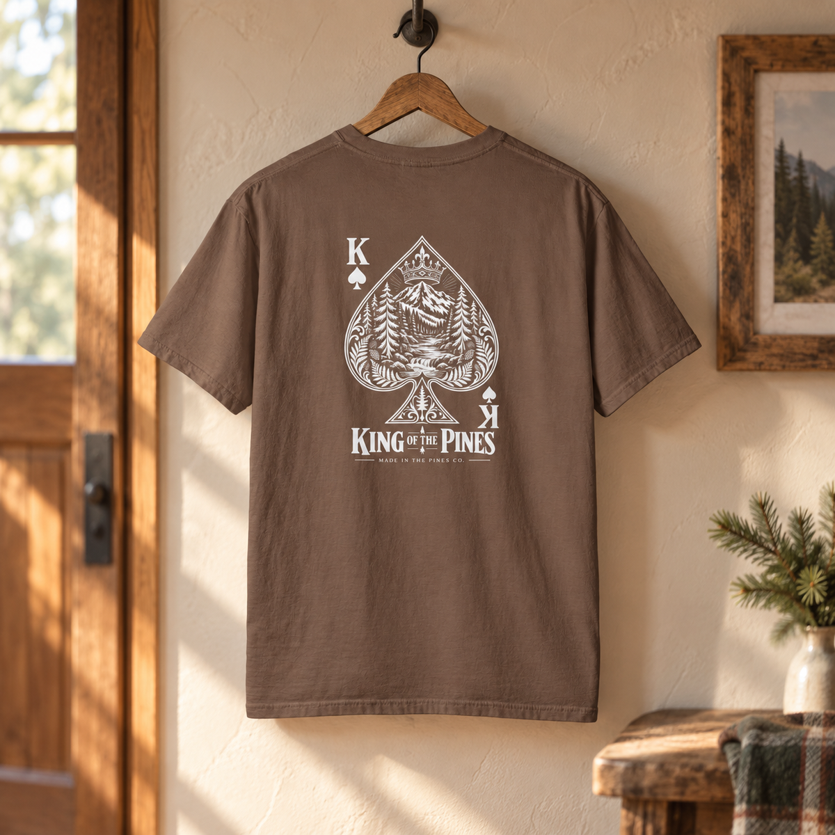 King of the Pines T-Shirt — Mountain Spade Graphic Tee
