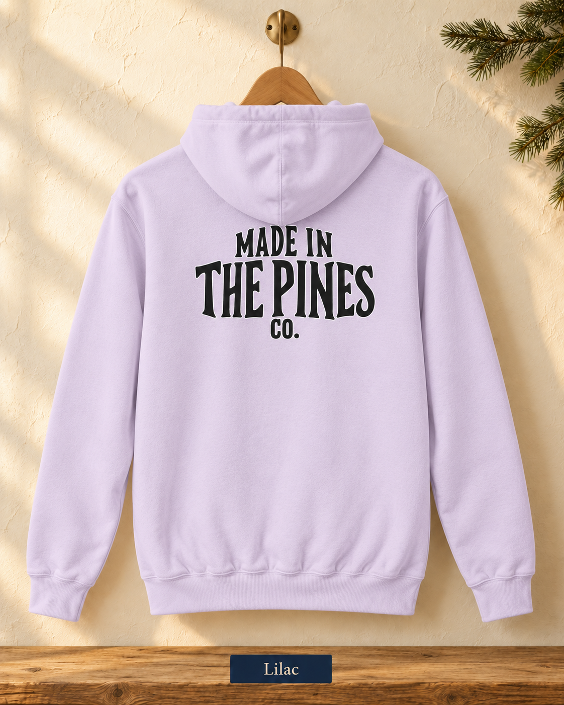 Made in the Pines Hoodie — Cozy Outdoor Adventure Pullover