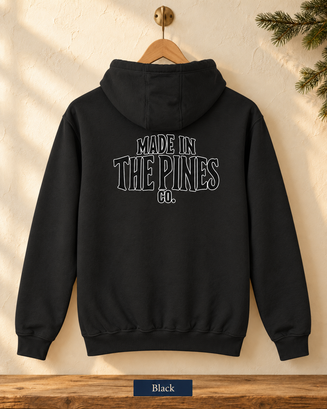 Made in the Pines Hoodie — Cozy Outdoor Adventure Pullover