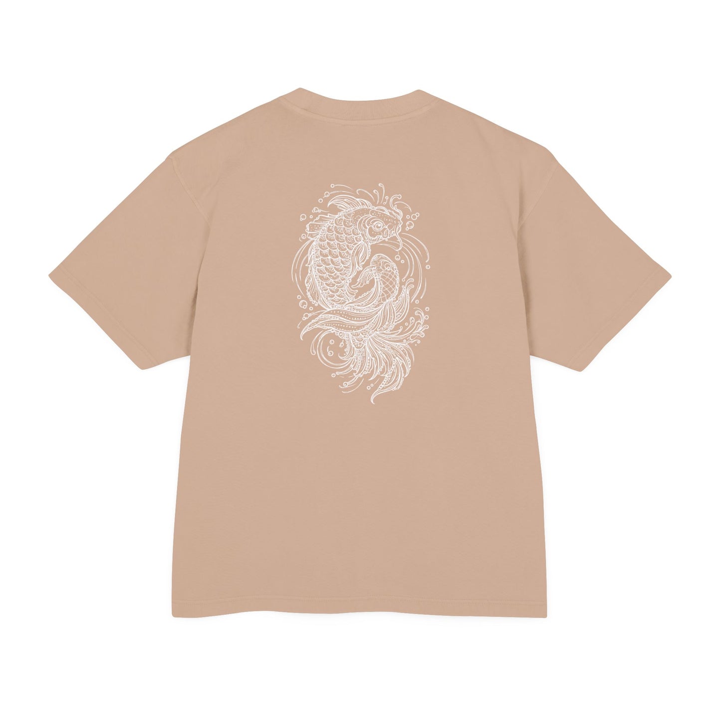 Minimal Japanese Kanji Koi Fish T-Shirt
