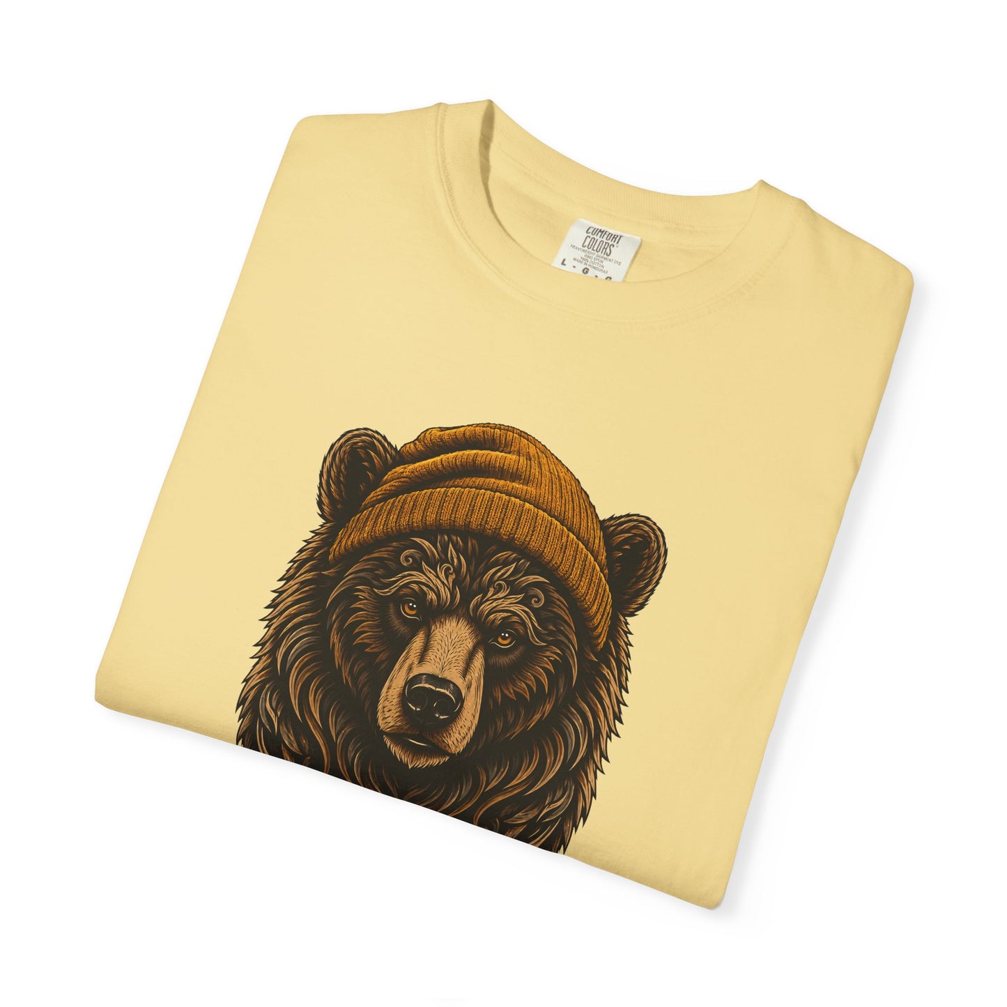 Outdoorsy Bear Camping Cabin Hiking Tee