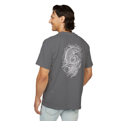 Minimal Japanese Kanji Koi Fish T-Shirt
