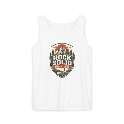 Rock Solid Adventures logo Tank Top