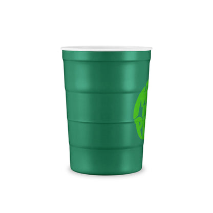 Made in the Pines Steel Cup — Reusable Green Party Cup