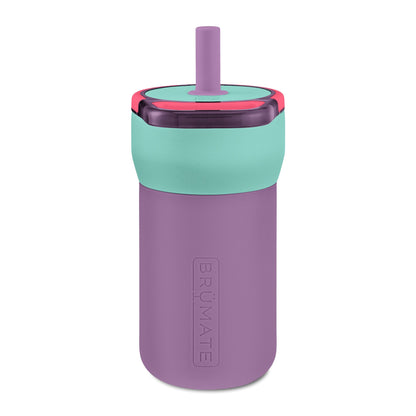 Kids Leakproof Straw Tumbler — 12oz Engraved Personalized Water Bottle