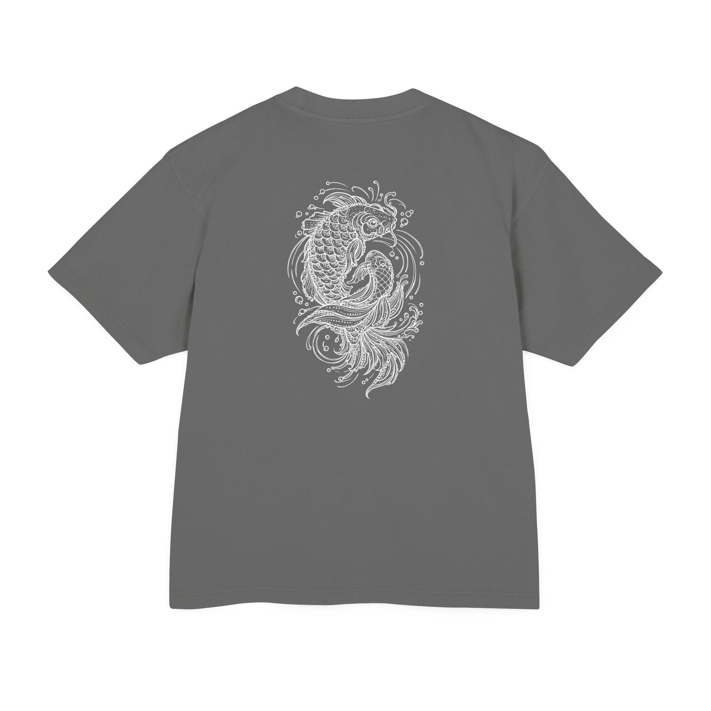 Minimal Japanese Kanji Koi Fish T-Shirt