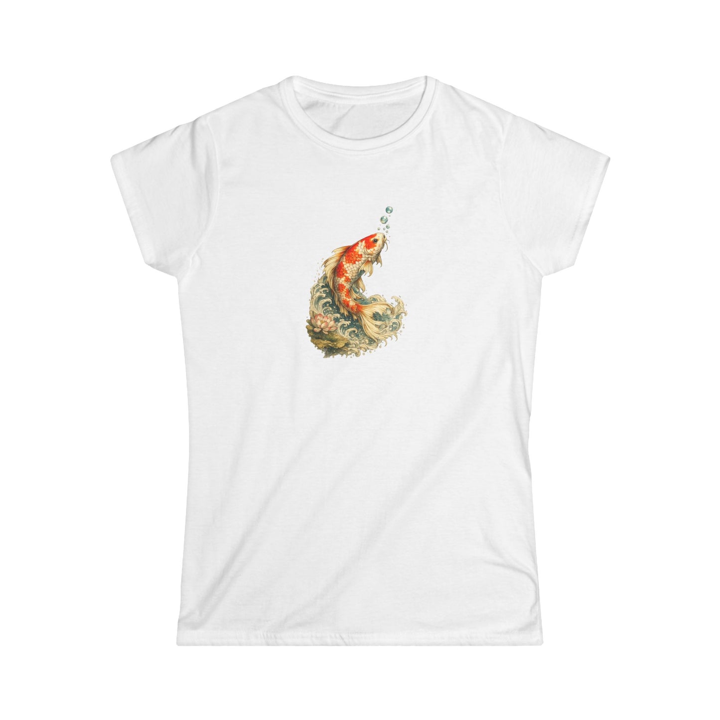 Koi Fish Watercolor Tee