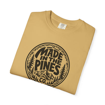 Made in the Pines T-shirt | Badge, Pine Forest Design