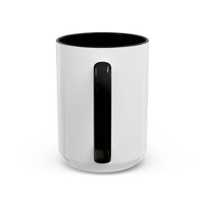 Funny Coffee Mug — “Decaf? In This Fucking Economy?” Accent Ceramic Mug (11/15oz)
