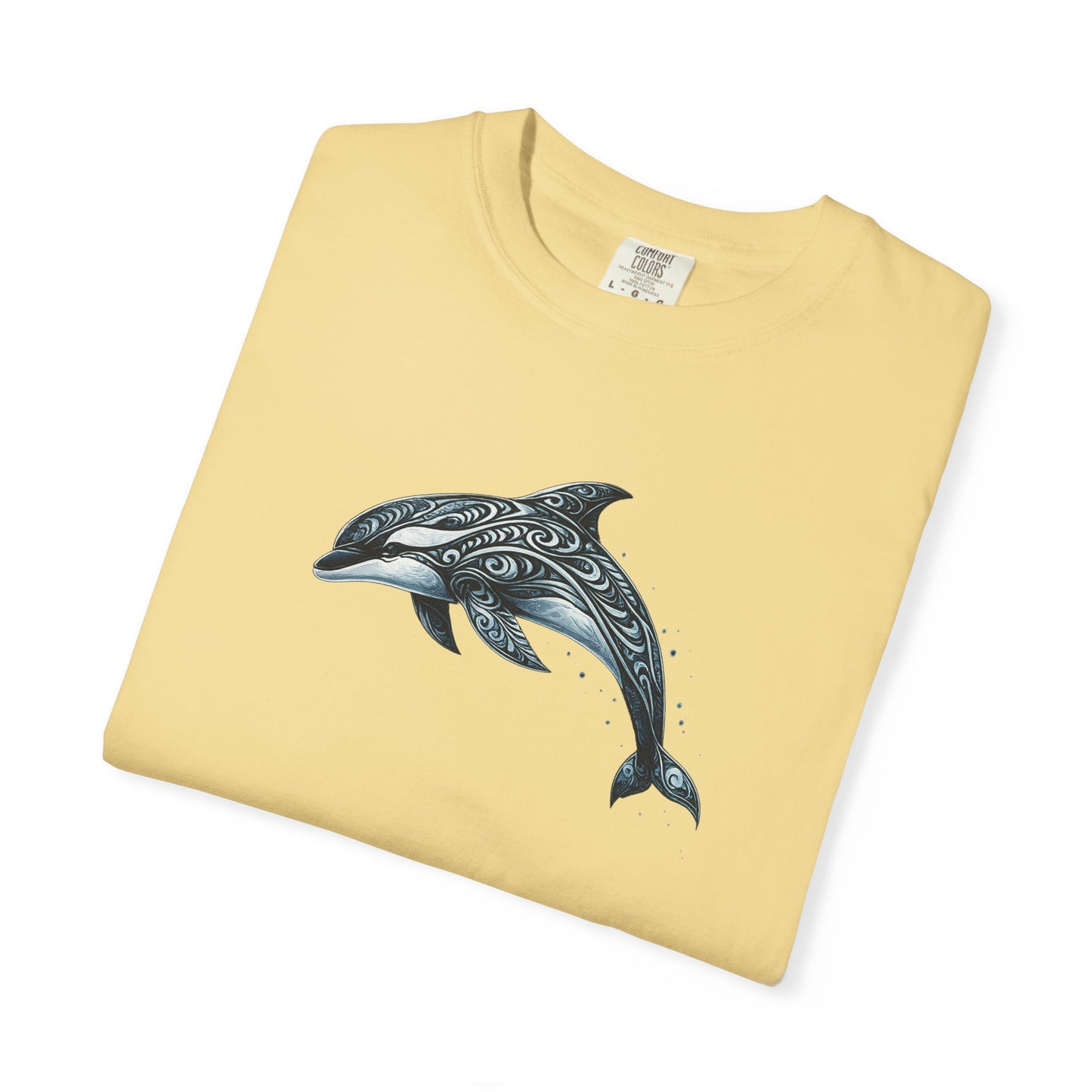 Tribal Orca Dolphin Nautical Whale Art T-shirt