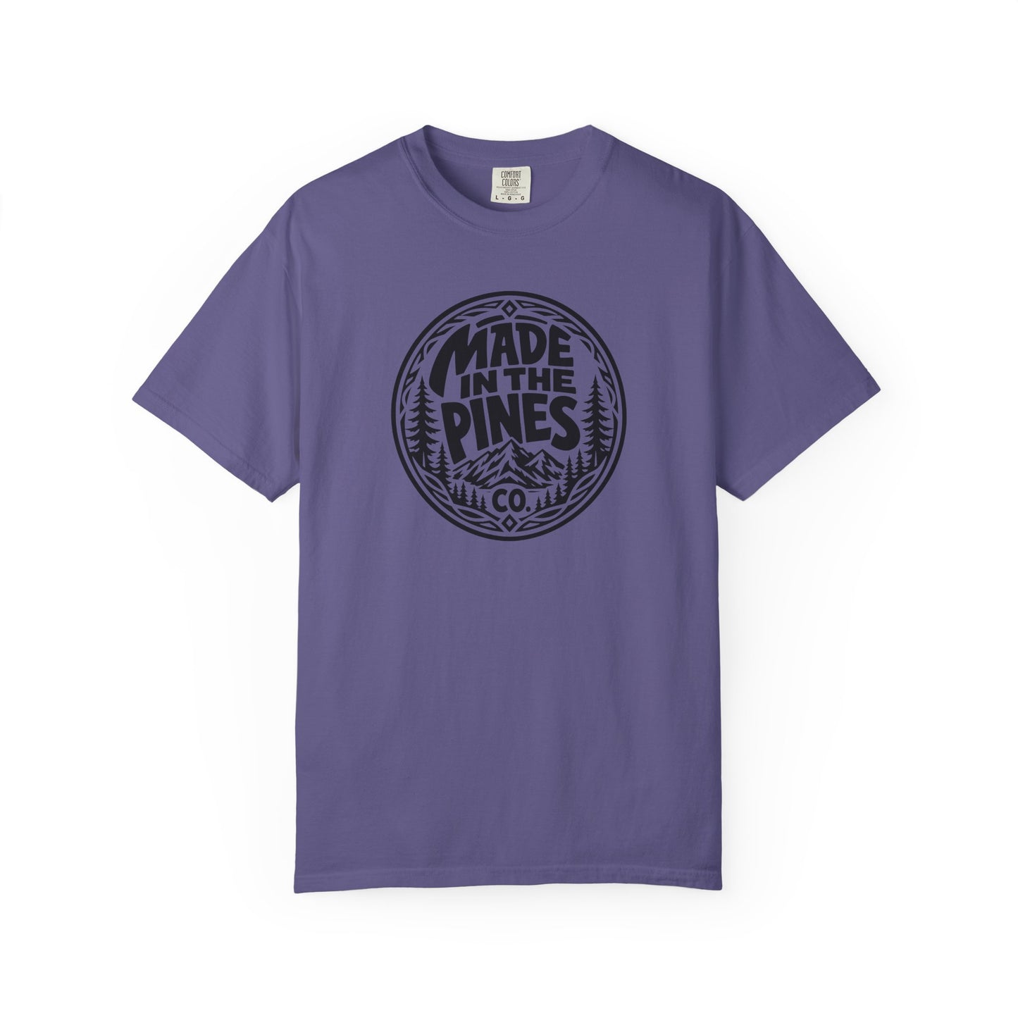 Made in the Pines T-shirt | Badge, Pine Forest Design