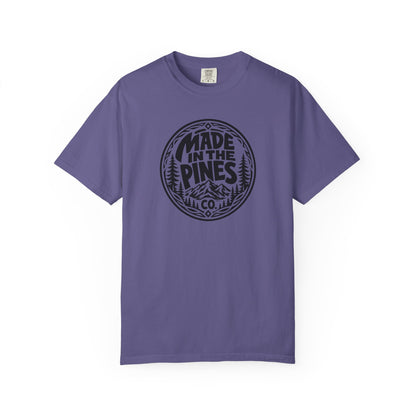 Made in the Pines T-shirt | Badge, Pine Forest Design