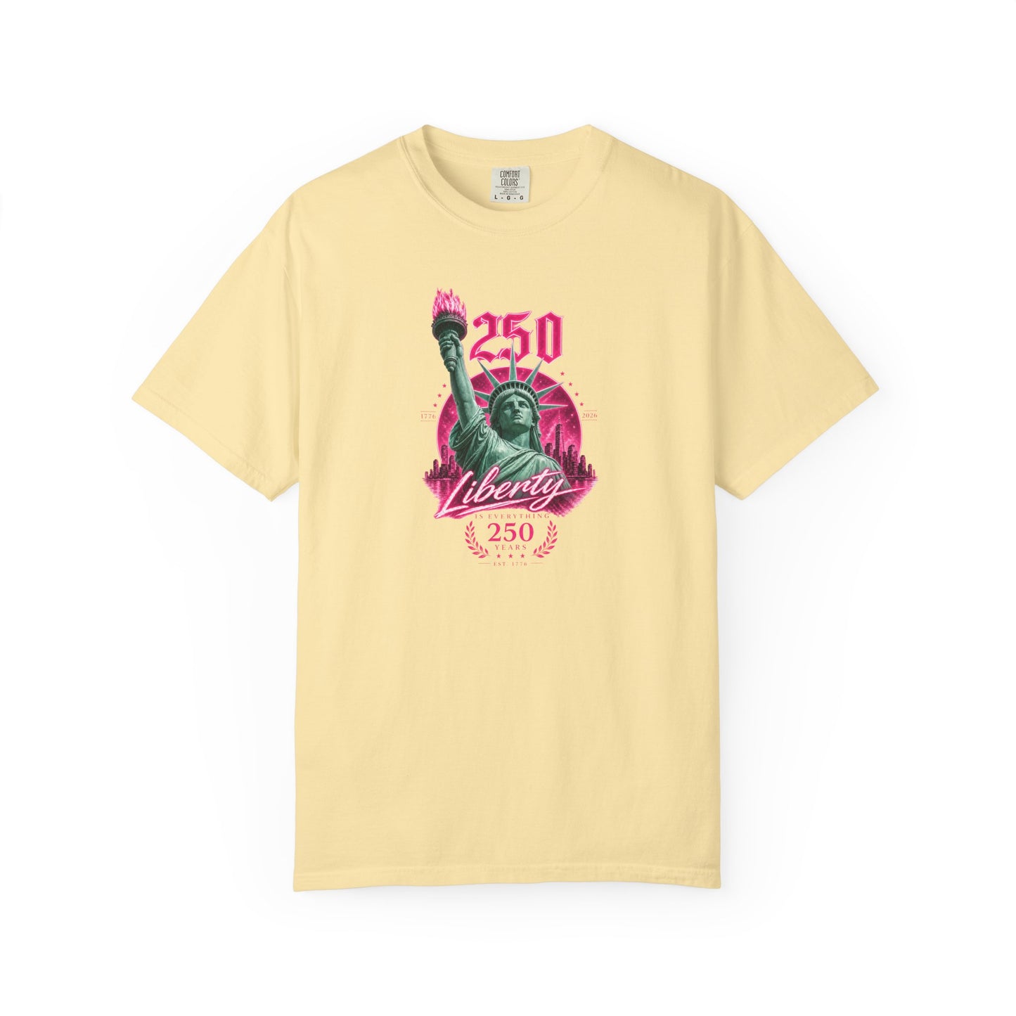 Statue of Liberty 250th Anniversary T-Shirt | Liberty Graphic Tee