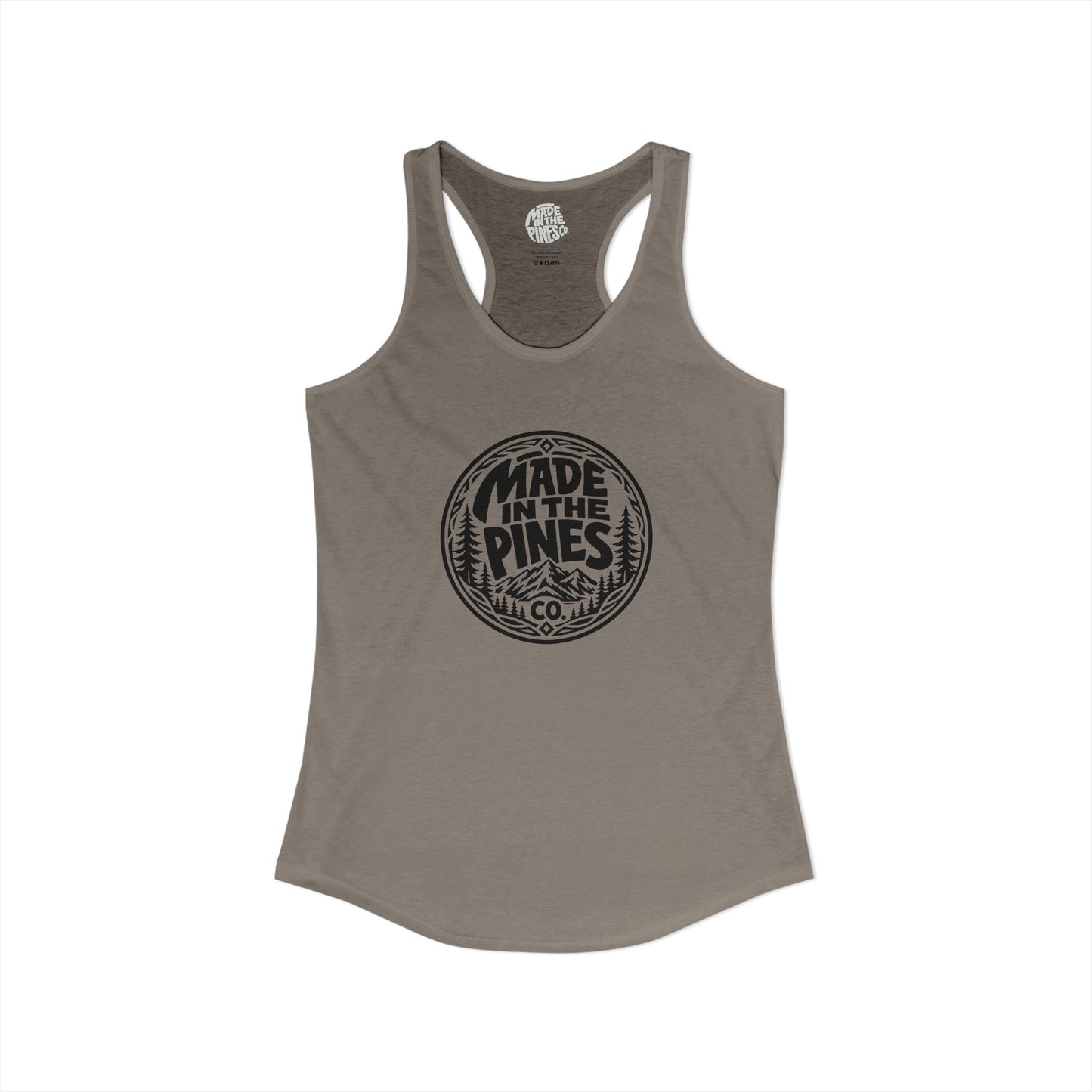 Made in the Pines Womens Ideal Racerback Tank