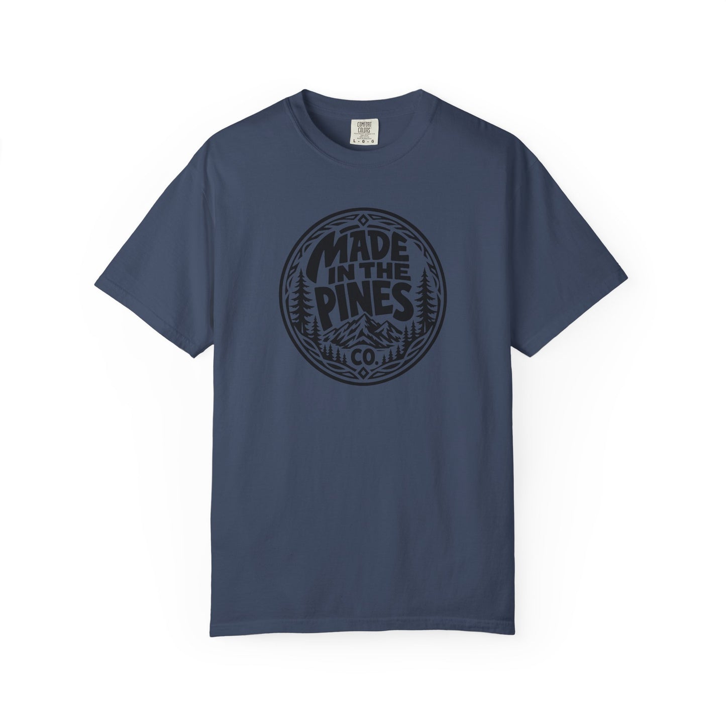 Made in the Pines T-shirt | Badge, Pine Forest Design