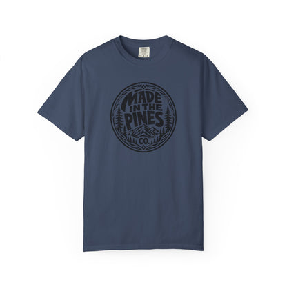 Made in the Pines T-shirt | Badge, Pine Forest Design