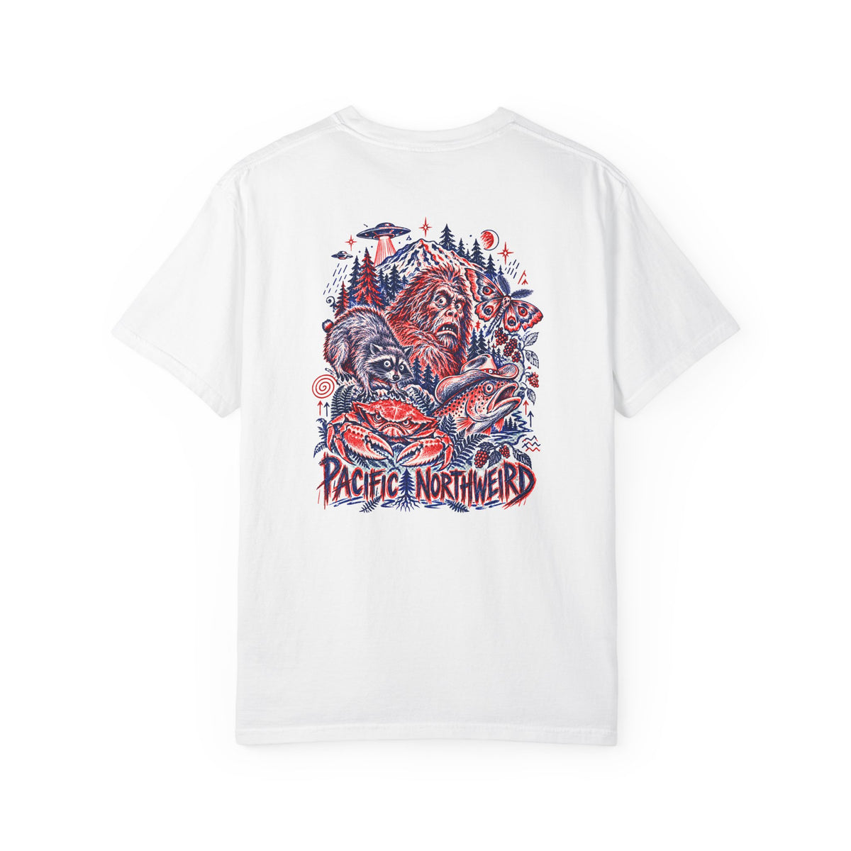 Pacific Northweird T-Shirt — Sasquatch & Northwest Wildlife Graphic Tee