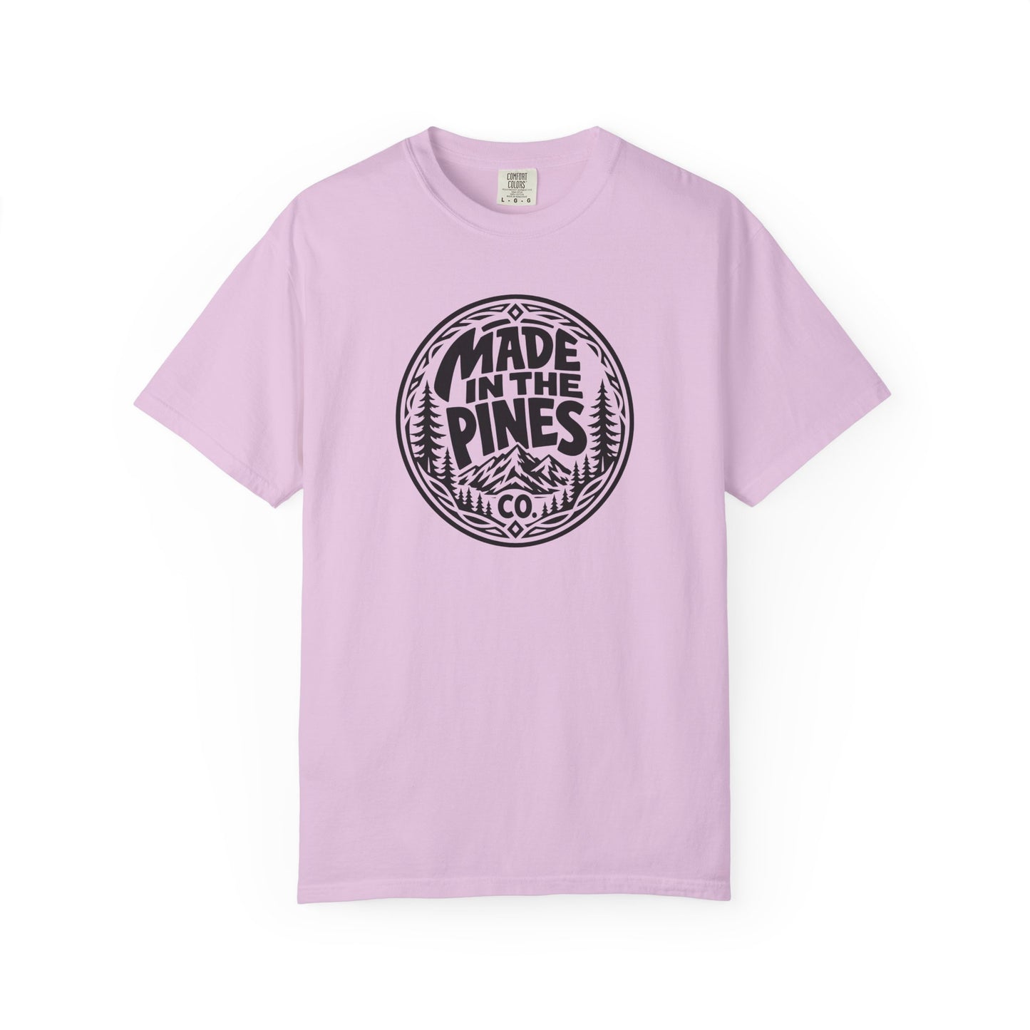 Made in the Pines T-shirt | Badge, Pine Forest Design
