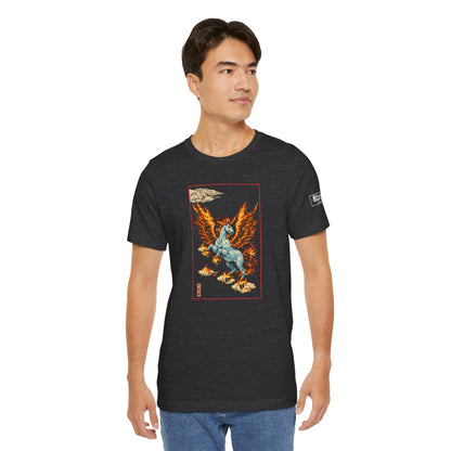 Mythical Pegasus Illustration Tee