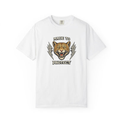 Made To Protect Jaguar Head Vintage Lightning T-Shirt