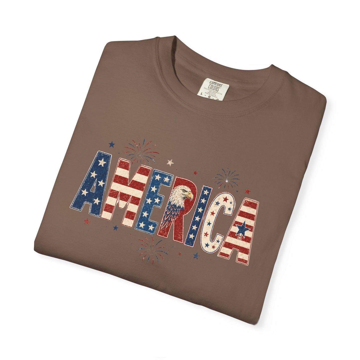 Patriotic America Flag T-shirt — 4th of July Tee