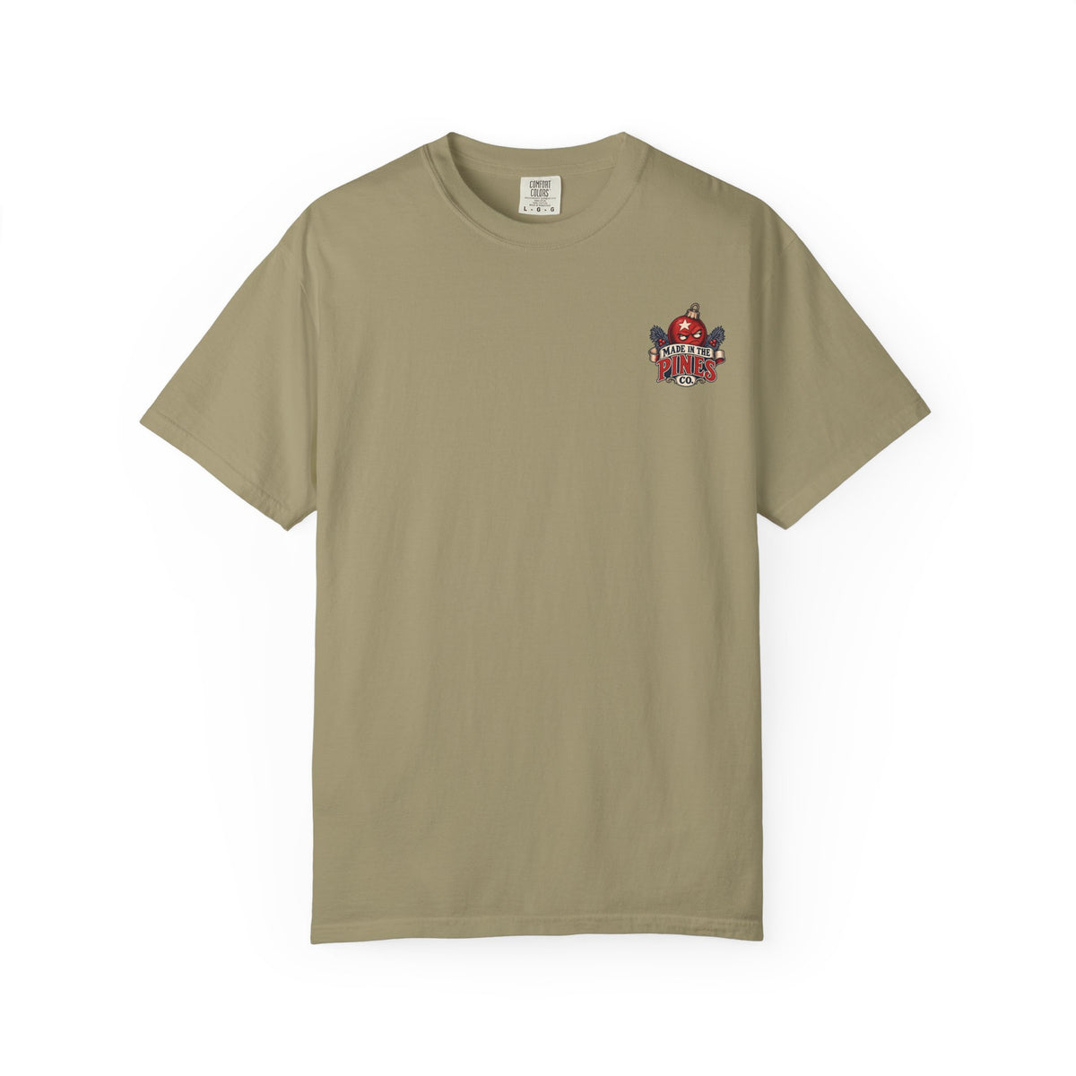 Santa, Snowman & Reindeer Christmas Stack T-shirt | Holiday Character Tee