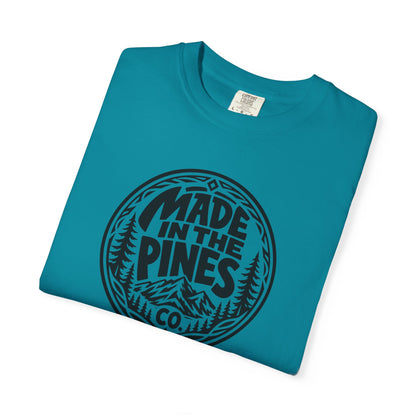 Made in the Pines T-shirt | Badge, Pine Forest Design