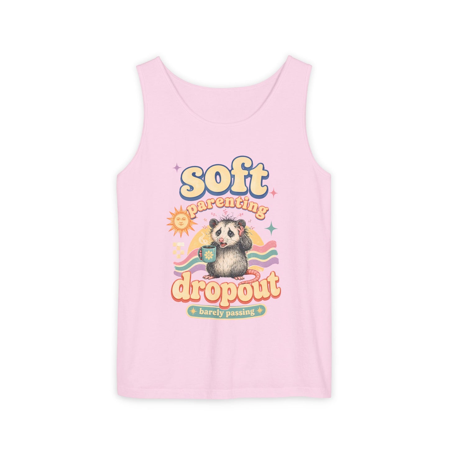 Soft Parenting Dropout Retro Possum Tank