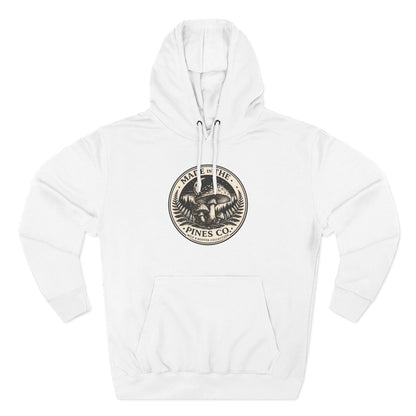 Pines Co Mushroom Hoodie — PNW Forest Mushroom Sweatshirt