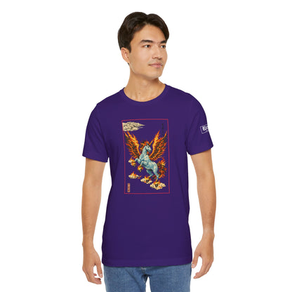 Mythical Pegasus Illustration Tee