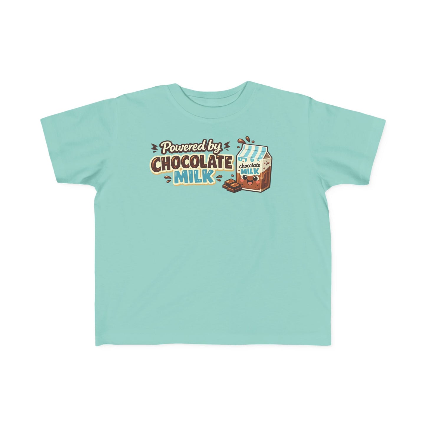 Powered by Chocolate Milk Toddler Tee