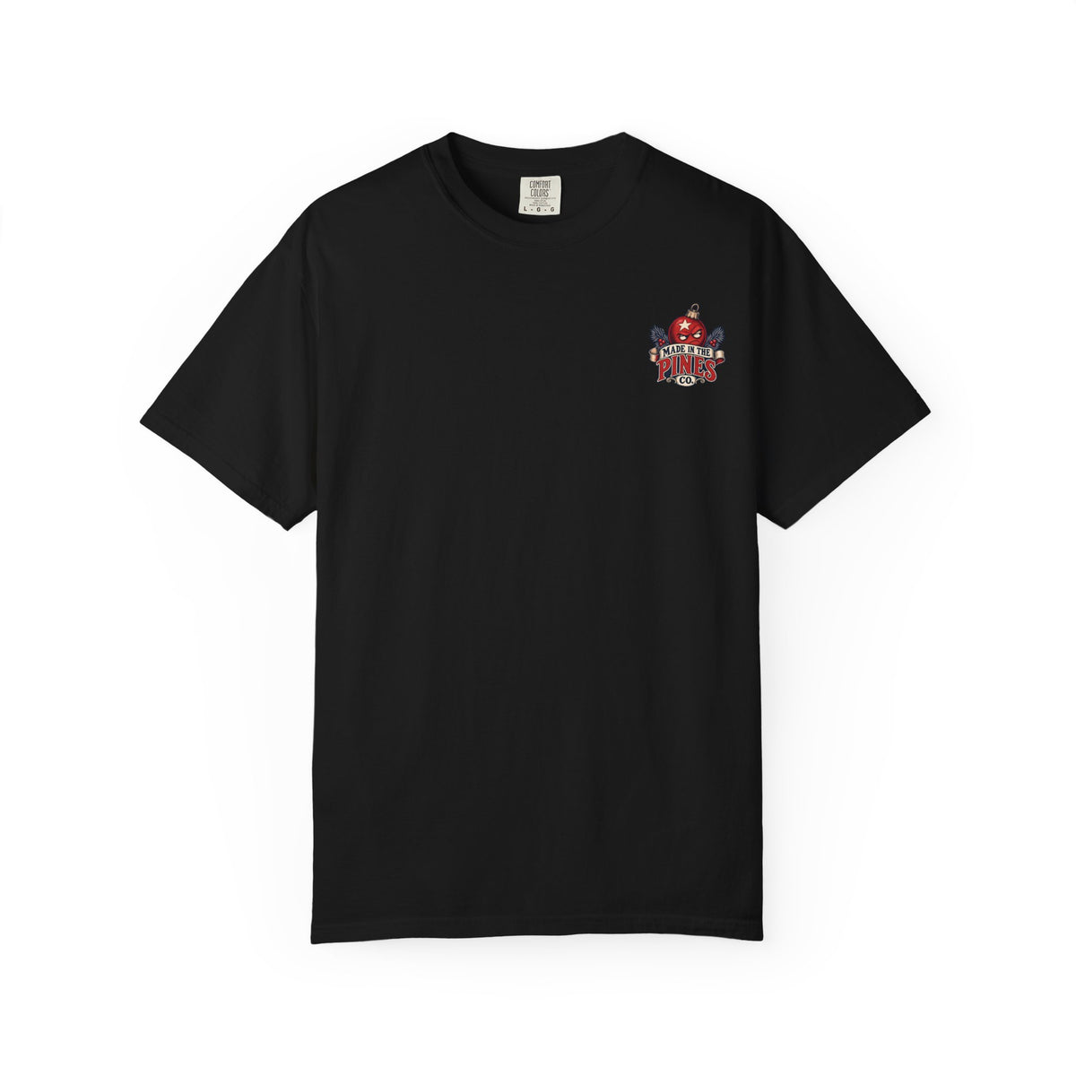 Santa, Snowman & Reindeer Christmas Stack T-shirt | Holiday Character Tee