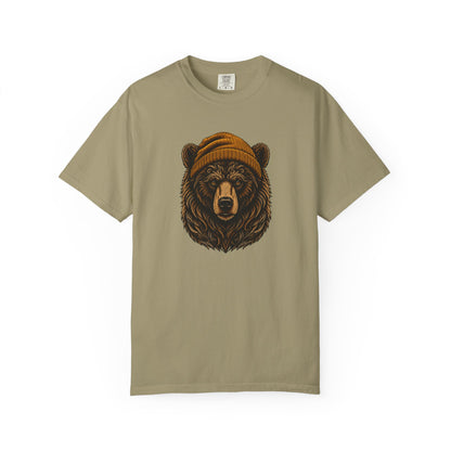 Outdoorsy Bear Camping Cabin Hiking Tee