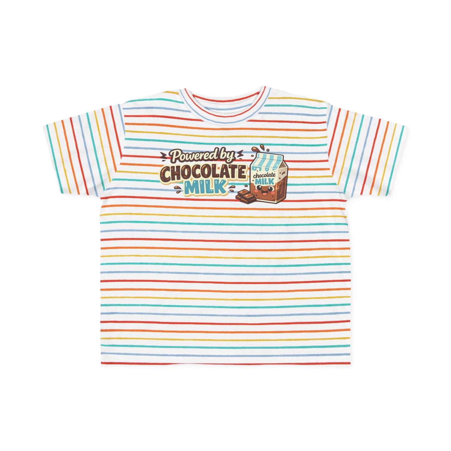 Powered by Chocolate Milk Toddler Tee